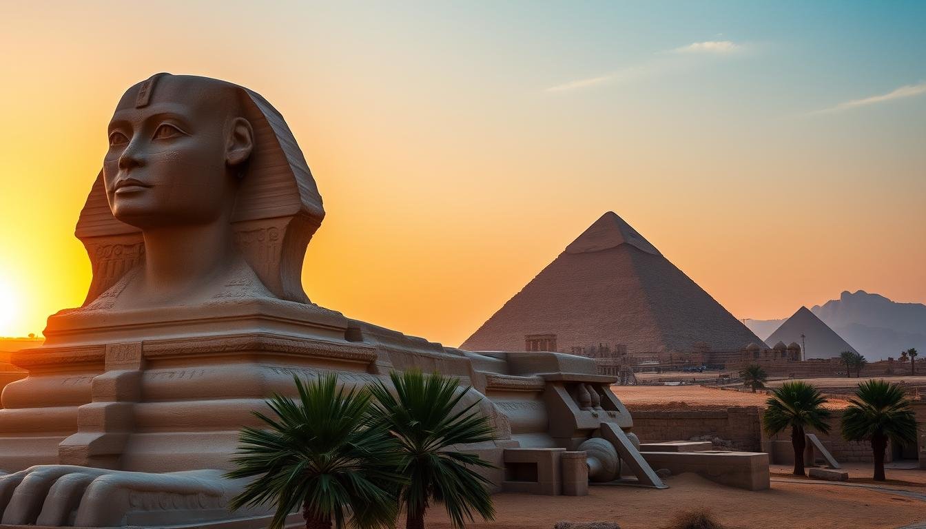 The Sphinx and Pyramids: Journey Through Egyptian History